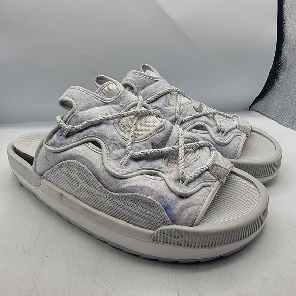 Nike Offline 2.0 Mens 10 Gray Sandals Summer Casual Walking Outdoors DJ6229-001 - Picture 1 of 13